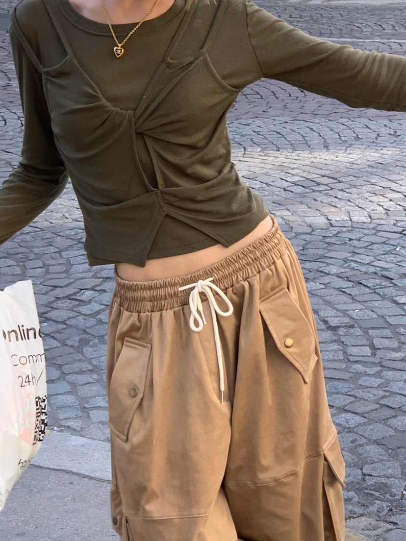 ZEROZERO韓國代購女裝新款推薦熱賣人氣時尚真品休閑T恤層疊ZEROZEROT恤圖色4