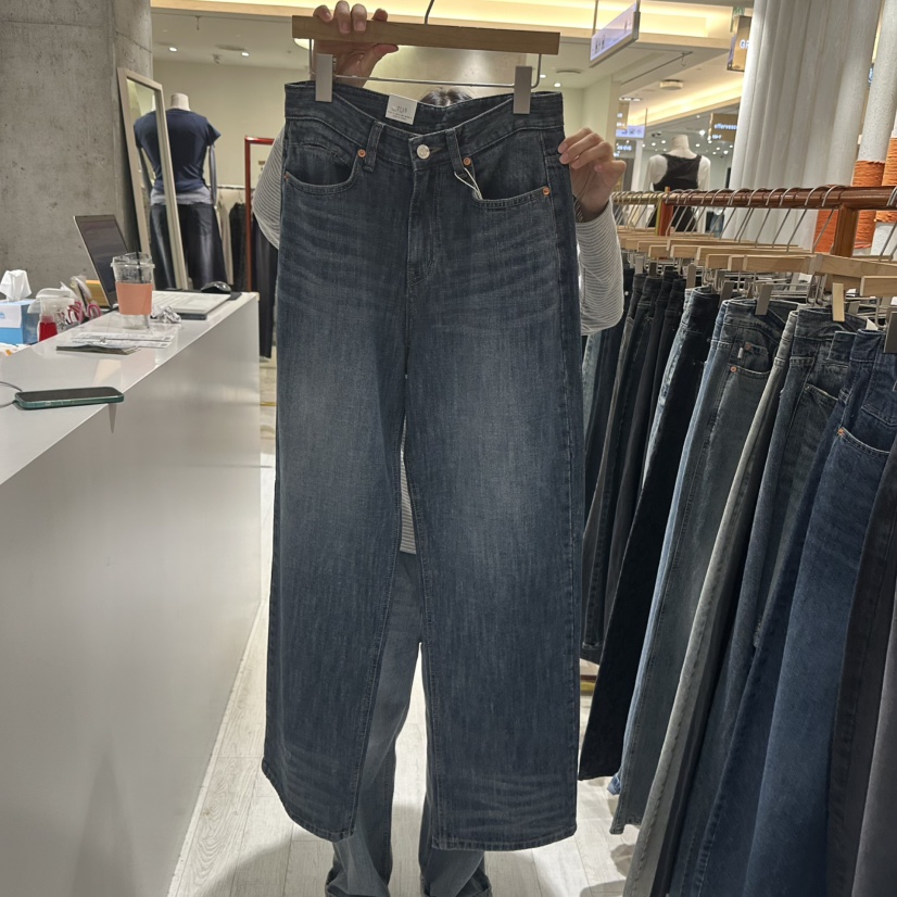 GRAYMELLOW東大門實拍女士新品人氣時尚推薦真品熱賣牛仔褲GRAYMELLOW牛仔褲圖色1