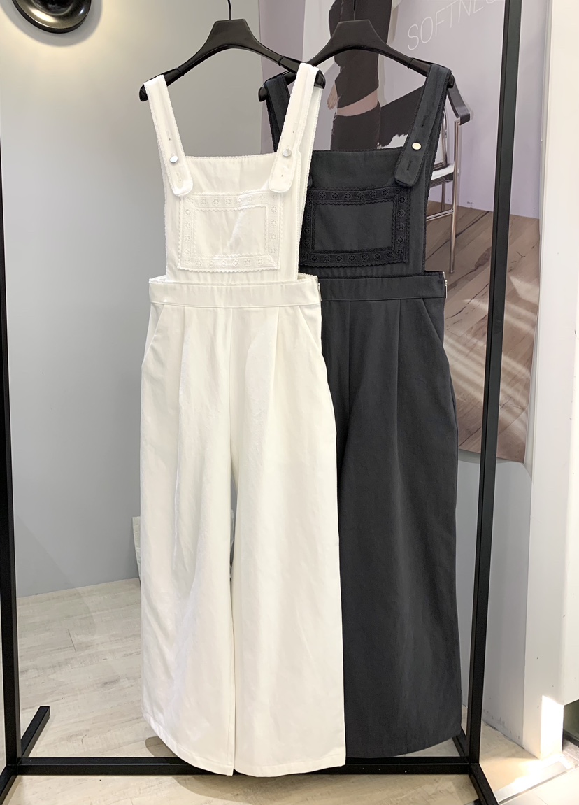 SOFTNESS韓國代購女士新品熱賣休閑時尚推薦人氣真品背帶褲Softness/Cosmic背帶褲