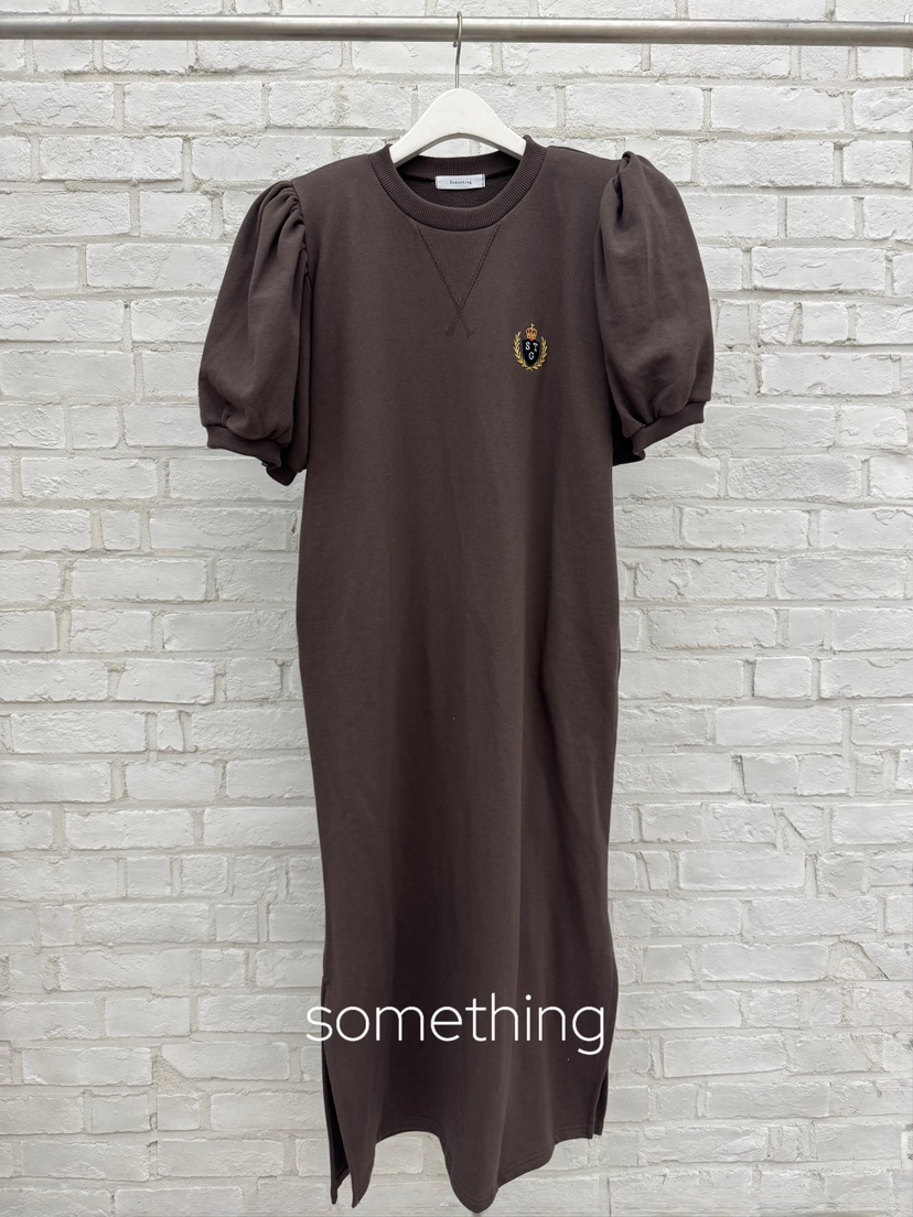 SOMETHING-L/FANCY東大門代購女裝新品休閑熱賣推薦連衣裙SOMETHING-L/FANCY連衣裙圖色4棕色