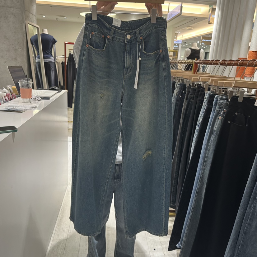 GRAYMELLOW東大門實拍女士新品熱賣休閑時尚推薦真品牛仔褲GRAYMELLOW牛仔褲圖色1