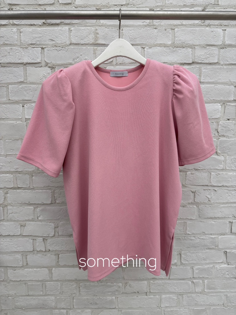 SOMETHING-L/FANCY東大門直郵女裝新款時尚人氣真品T恤SOMETHING-L/FANCYT恤圖色2