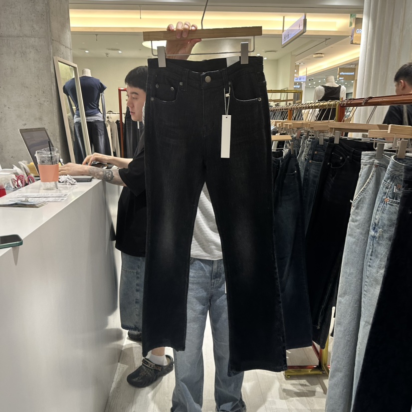 GRAYMELLOW東大門代購女士新品休閑熱賣人氣推薦真品牛仔褲GRAYMELLOW牛仔褲圖色1