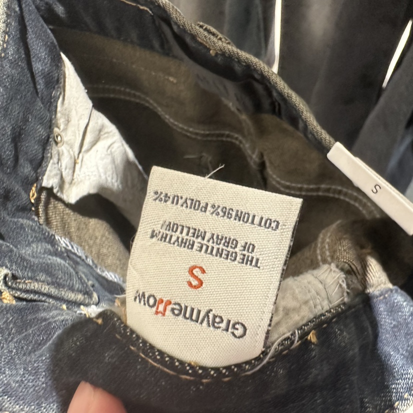 GRAYMELLOW東大門代購女士新品休閑人氣時尚推薦真品牛仔褲GRAYMELLOW牛仔褲
