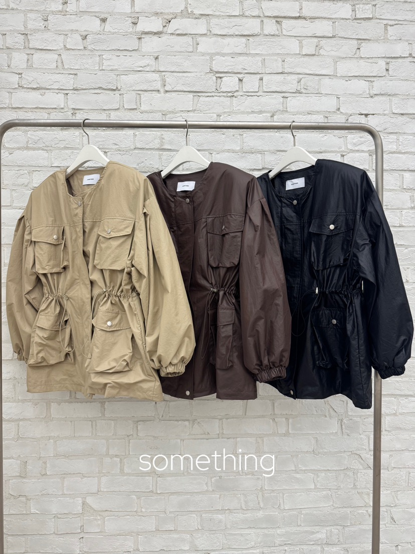 SOMETHING-L/FANCY東大門實拍女士新品推薦真品休閑夾克SOMETHING-L/FANCY夾克