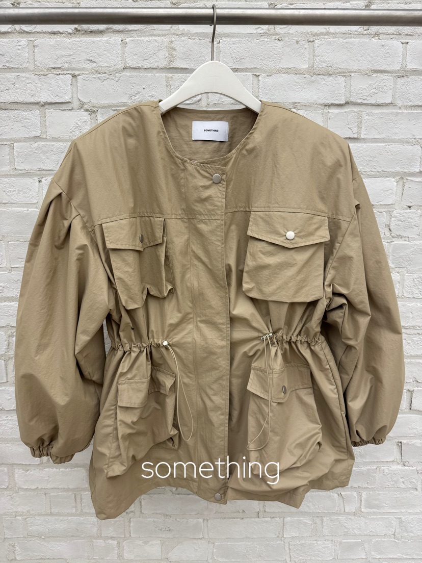 SOMETHING-L/FANCY東大門實拍女士新品推薦真品休閑夾克SOMETHING-L/FANCY夾克圖色1