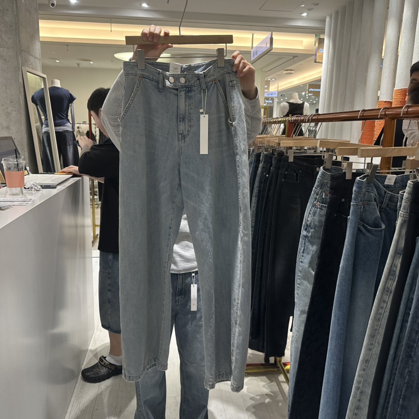 GRAYMELLOW東大門代購女士新款休閑推薦時尚真品人氣牛仔褲GRAYMELLOW牛仔褲圖色1
