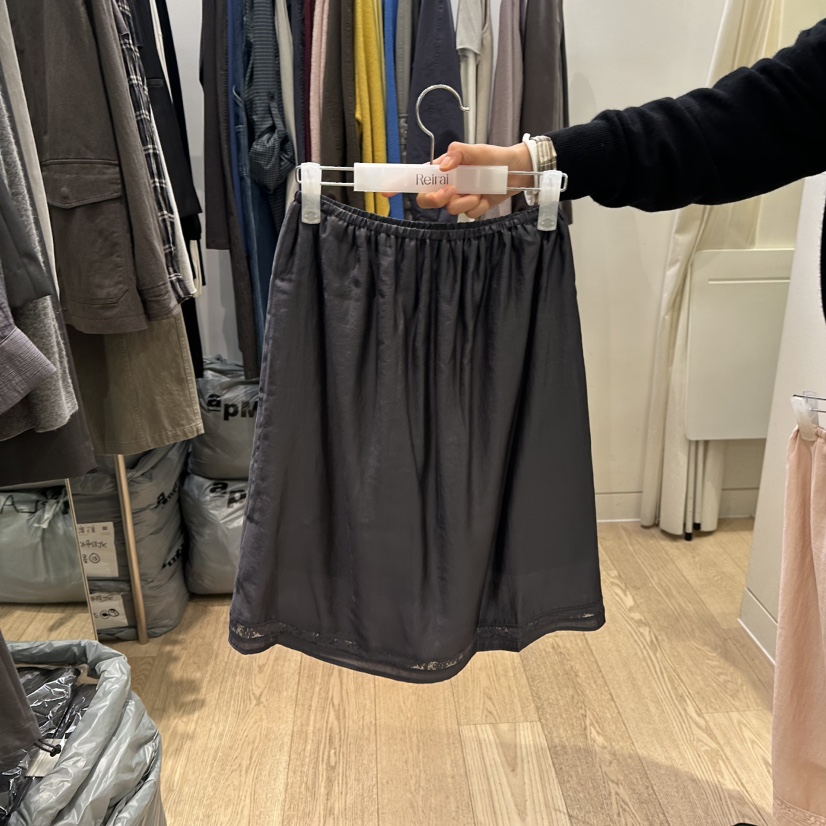 REIRAI韓國代購女裝新品休閑熱賣推薦人氣真品半身裙中短裙Reirai半身裙/中短裙圖色3