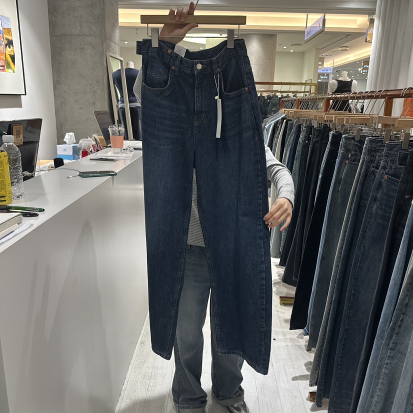 GRAYMELLOW韓國直郵女裝新款推薦時尚真品人氣熱賣牛仔褲GRAYMELLOW牛仔褲圖色2