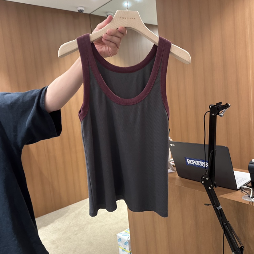 REPERTORY東大門直郵女士新品熱賣休閑推薦真品人氣吊帶背心REPERTORY吊帶/背心圖色3