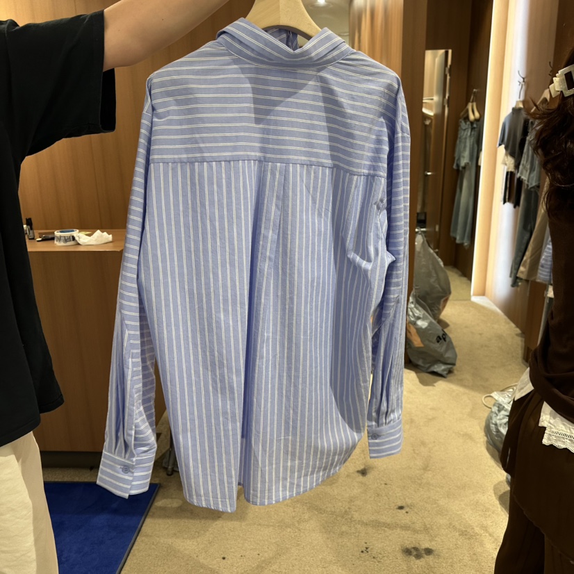 REPERTORY韓國代購女裝新款休閑推薦真品襯衫蕾絲衫含圍巾REPERTORY襯衫/蕾絲衫