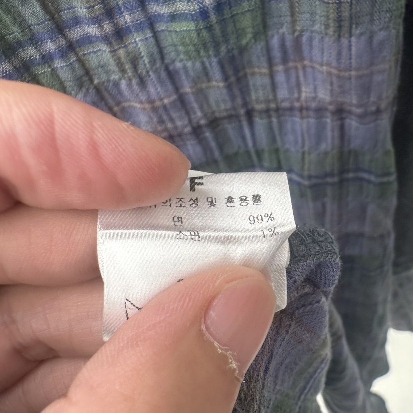CHAV韓國直郵女士新品人氣時尚推薦真品熱賣襯衫蕾絲衫格紋CHAV襯衫/蕾絲衫