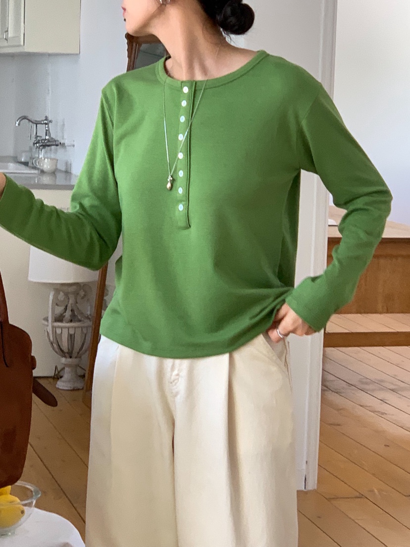 DEMAR東大門直郵女裝新品時尚休閑熱賣推薦人氣真品長袖T恤DEMAR長袖T恤圖色3
