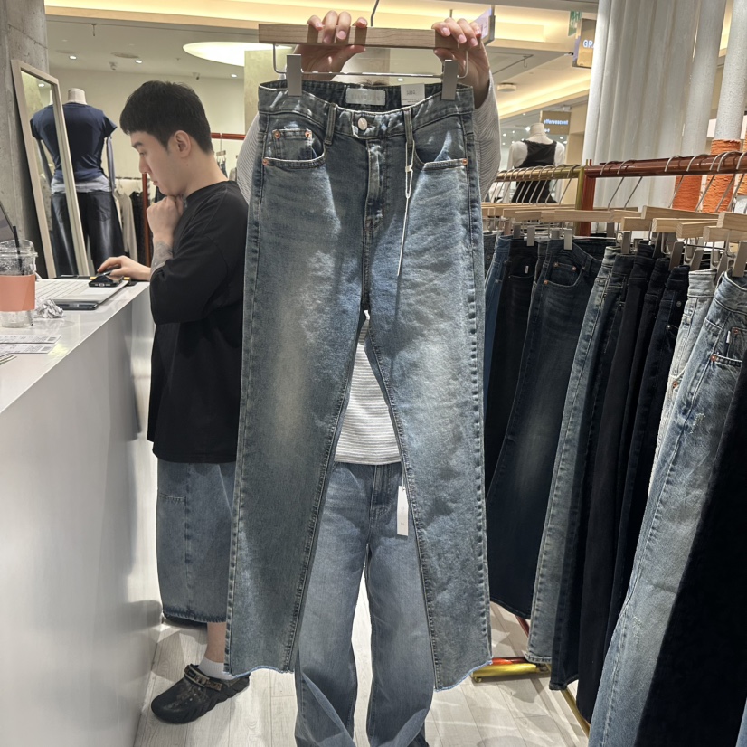GRAYMELLOW東大門實拍女士新品時尚真品休閑熱賣推薦牛仔褲GRAYMELLOW牛仔褲圖色1