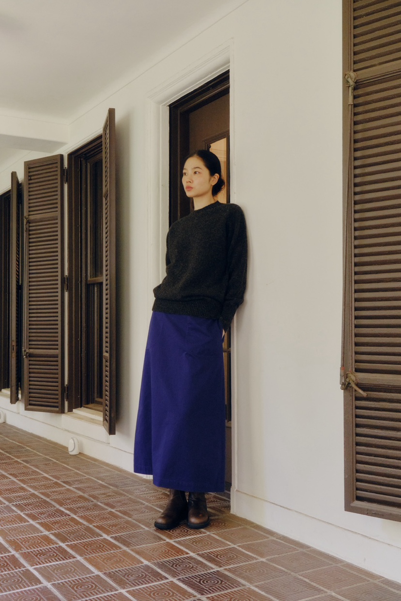 HEHR韓國代購女裝新品推薦時尚人氣休閑真品熱賣長裙hehr-AUTOMNE長裙