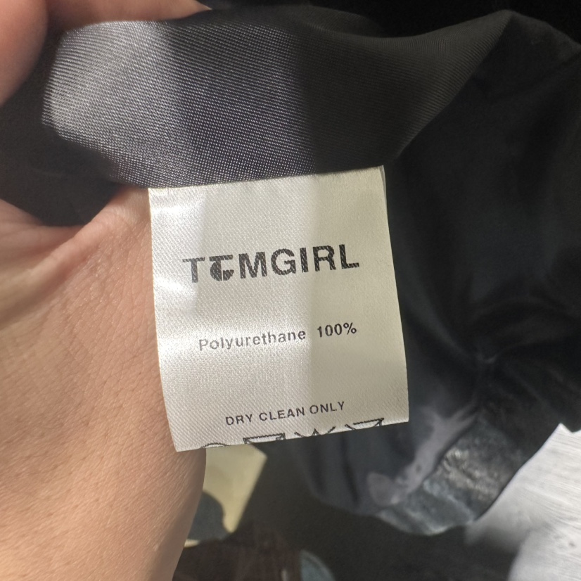 TOMGIRL韓國代購女士新品人氣休閑時尚真品熱賣推薦皮衣TOMGIRL皮衣