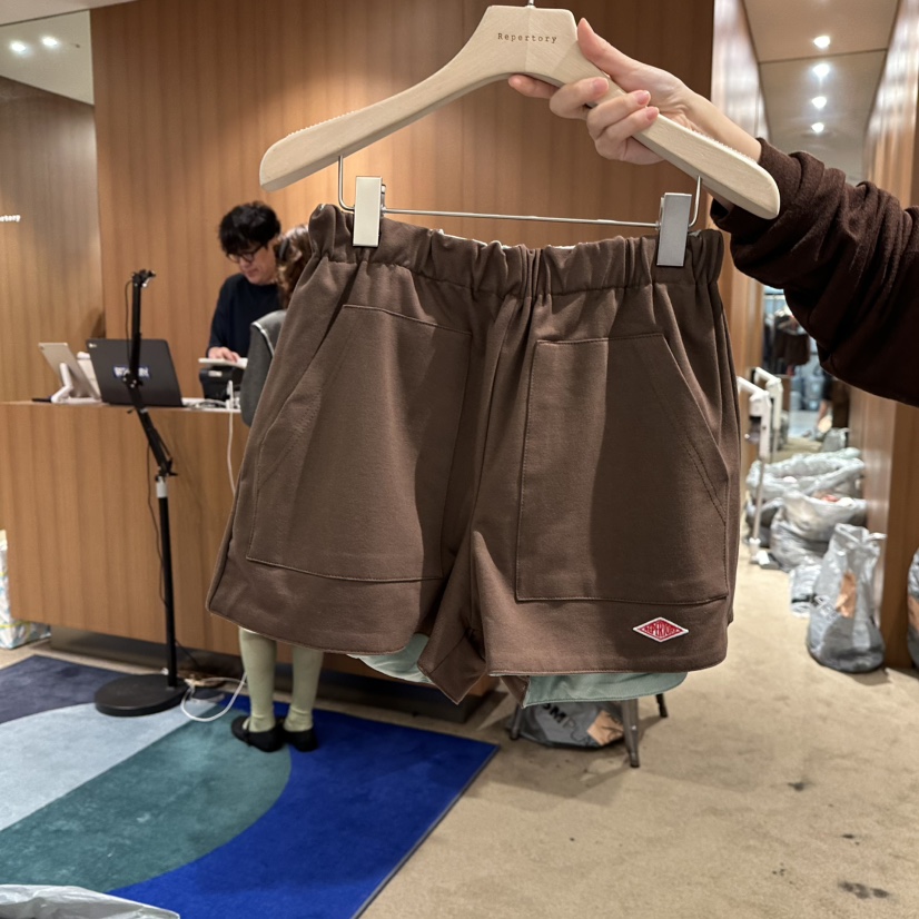 REPERTORY韓國直郵女裝新款真品推薦熱賣人氣時尚短褲里外穿REPERTORY短褲圖色1