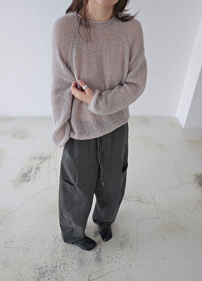 J SHOP東大門實拍女士新品休閑時尚人氣推薦針織衫插肩袖J_SHOP針織衫