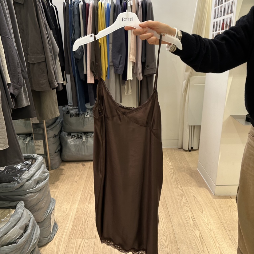 REIRAI東大門實拍女士新款休閑時尚人氣熱賣真品連衣裙蕾絲Reirai連衣裙圖色2