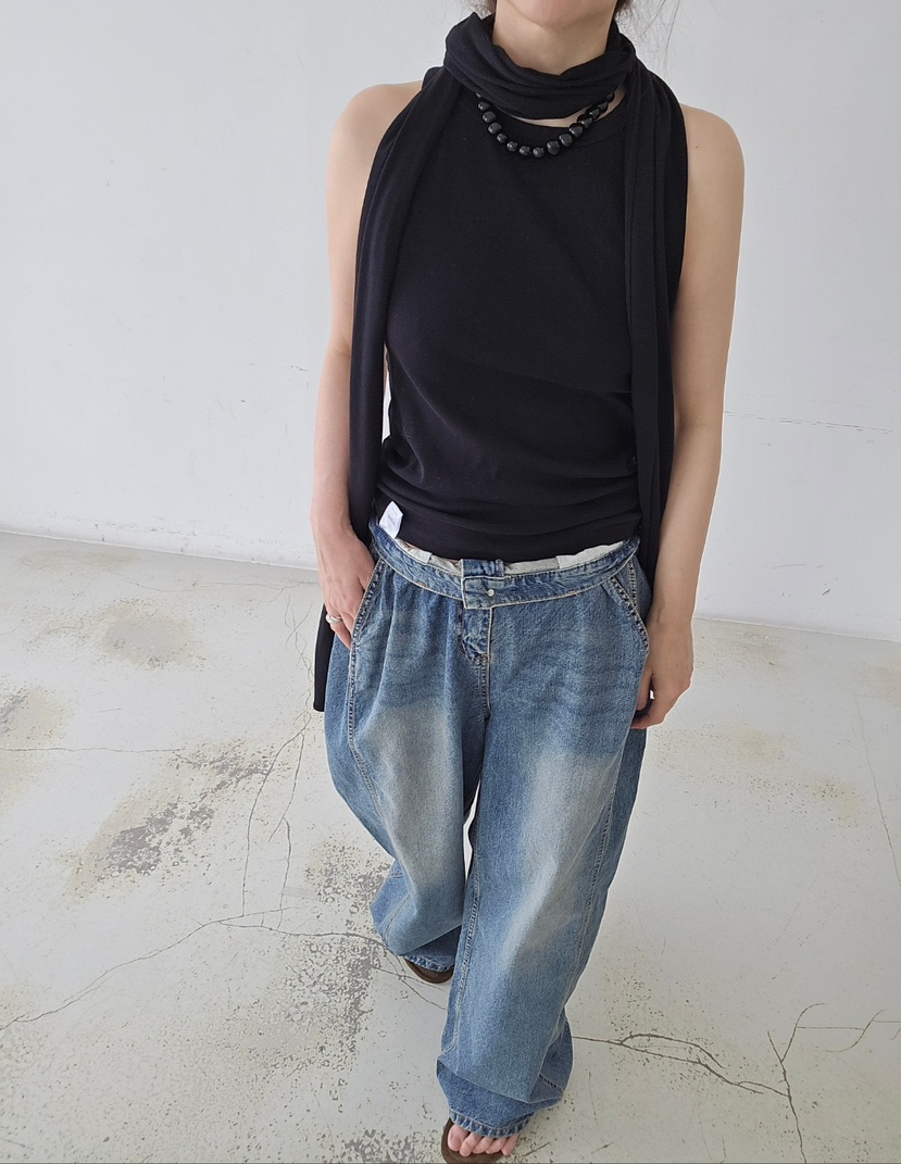 J SHOP東大門實拍女士新款真品熱賣人氣時尚休閑推薦牛仔褲J_SHOP牛仔褲