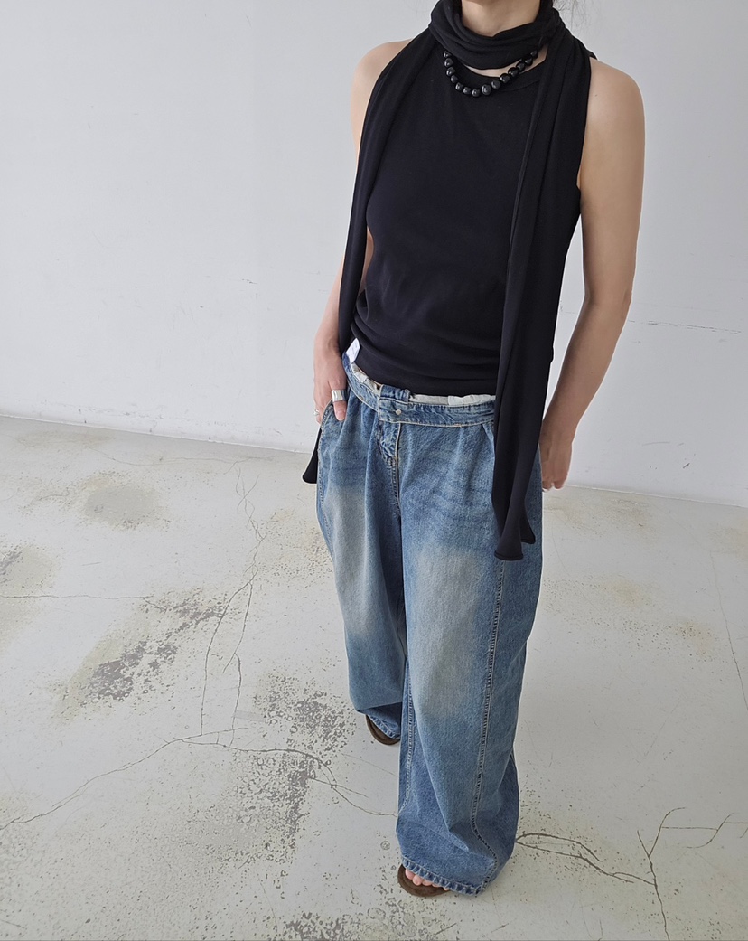 J SHOP東大門實拍女士新款真品熱賣人氣時尚休閑推薦牛仔褲J_SHOP牛仔褲