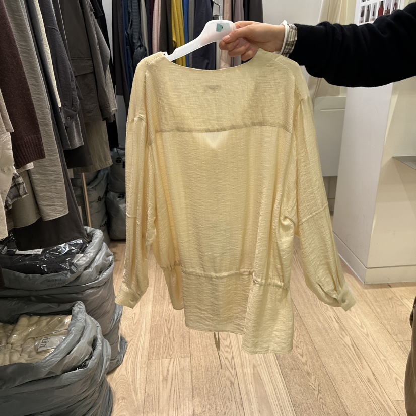 REIRAI韓國代購女士新款熱賣時尚人氣休閑真品襯衫蕾絲衫Reirai襯衫/蕾絲衫