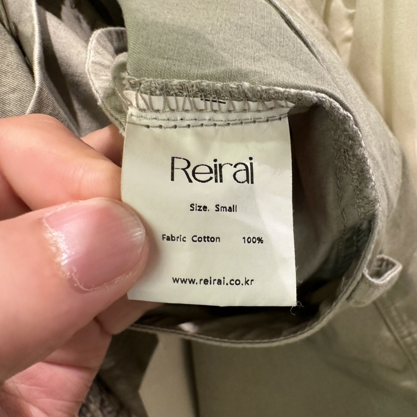 REIRAI東大門直郵女裝新品真品推薦休閑半身裙中短裙口袋Reirai半身裙/中短裙