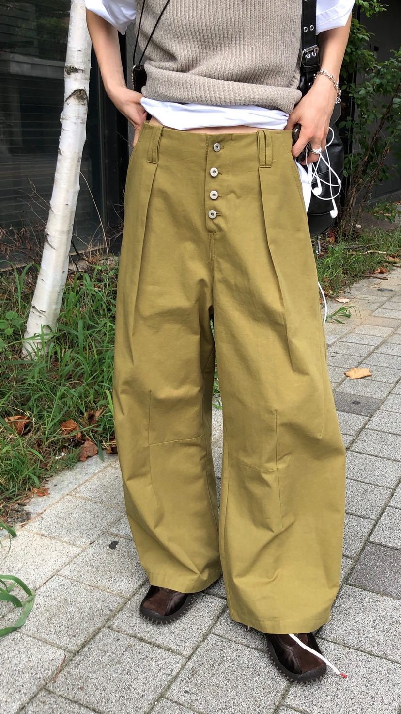 OVER RICH韓國代購女裝新品人氣推薦真品休閑熱賣休閑褲OVER RICH休閑褲