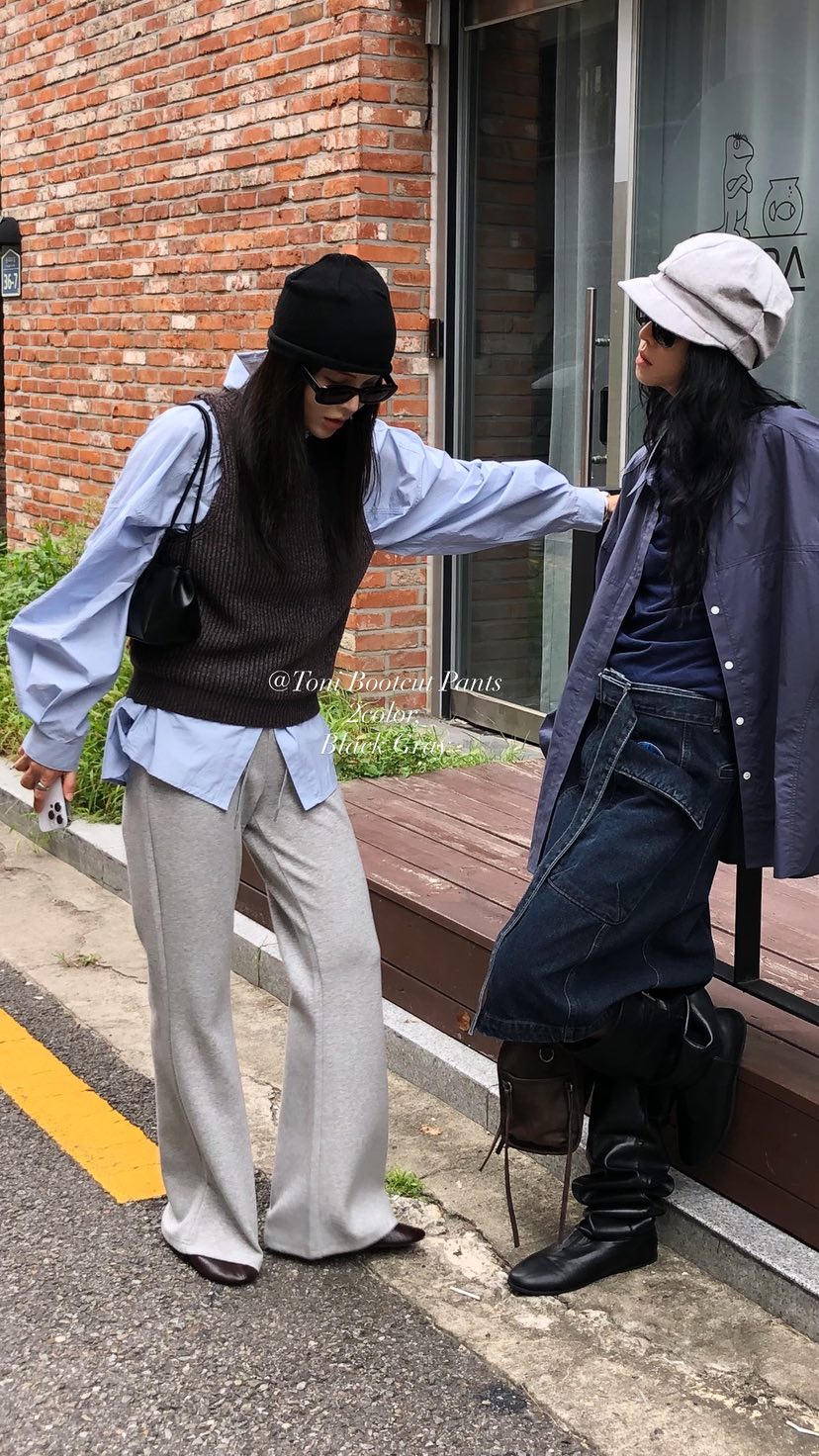 OVER RICH韓國直郵女裝新品時尚真品熱賣推薦人氣休閑褲OVER RICH休閑褲