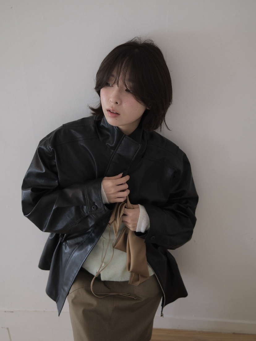 ERUME東大門代購女士新款人氣熱賣推薦真品休閑時尚皮衣皮革ERUME皮衣