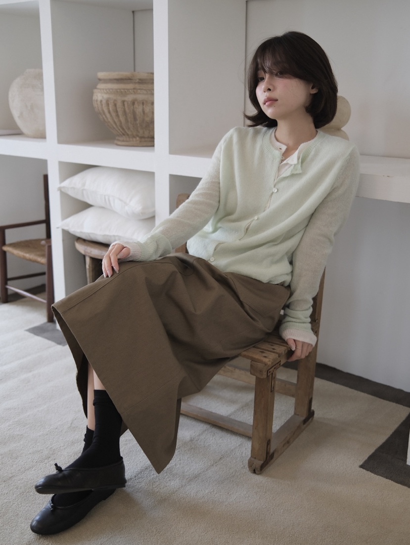 ERUME韓國代購女士新款時尚推薦熱賣真品人氣針織衫馬海毛ERUME針織衫