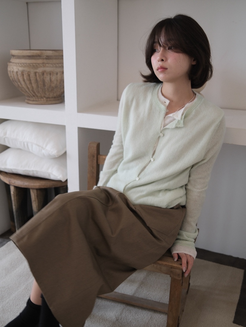 ERUME韓國代購女士新款時尚推薦熱賣真品人氣針織衫馬海毛ERUME針織衫