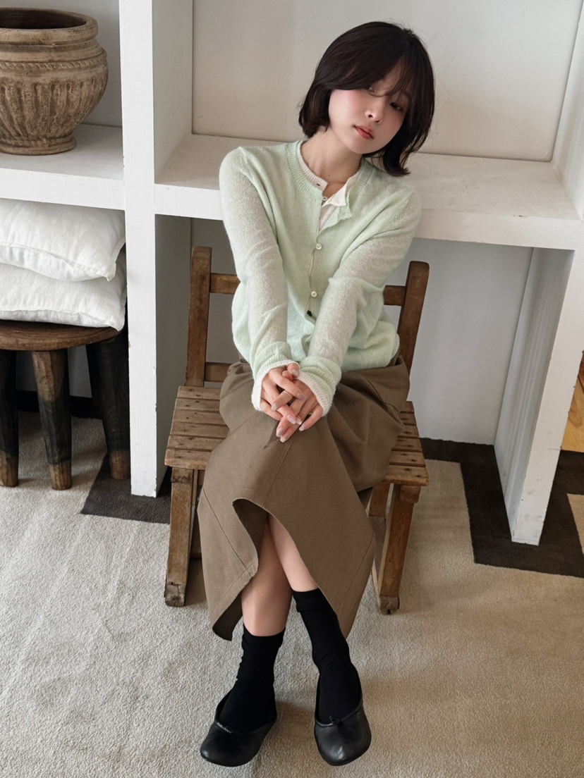 ERUME韓國代購女士新款時尚推薦熱賣真品人氣針織衫馬海毛ERUME針織衫