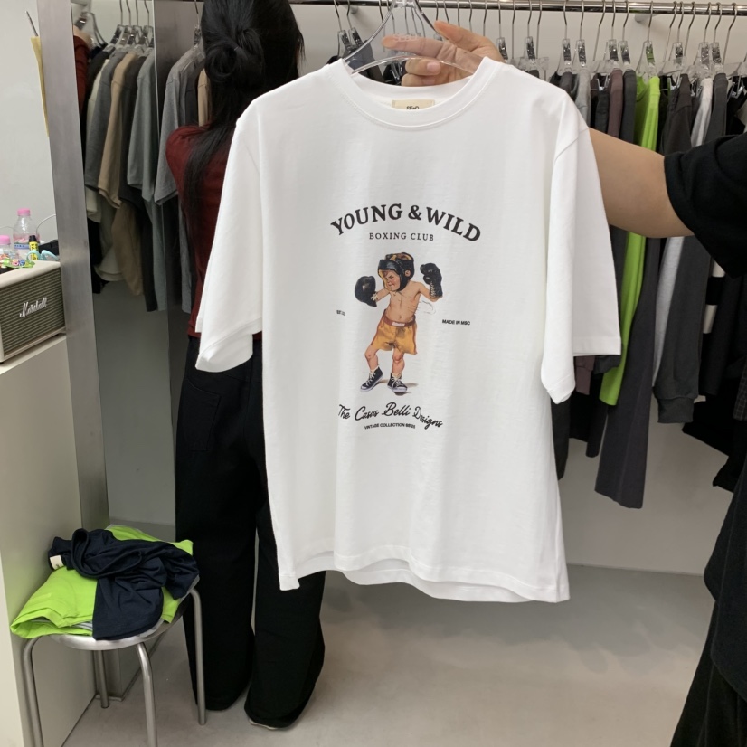 LEESEED-A/SEED東大門直郵女裝新款真品熱賣推薦人氣T恤SEeD-SOBOROT恤圖色1
