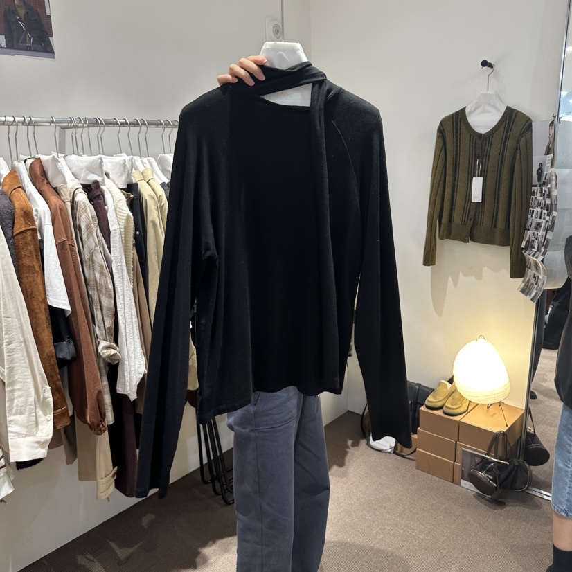 OVERTAKE東大門代購女裝新款真品人氣休閑時尚推薦長袖T恤OVERTAKE長袖T恤圖色3