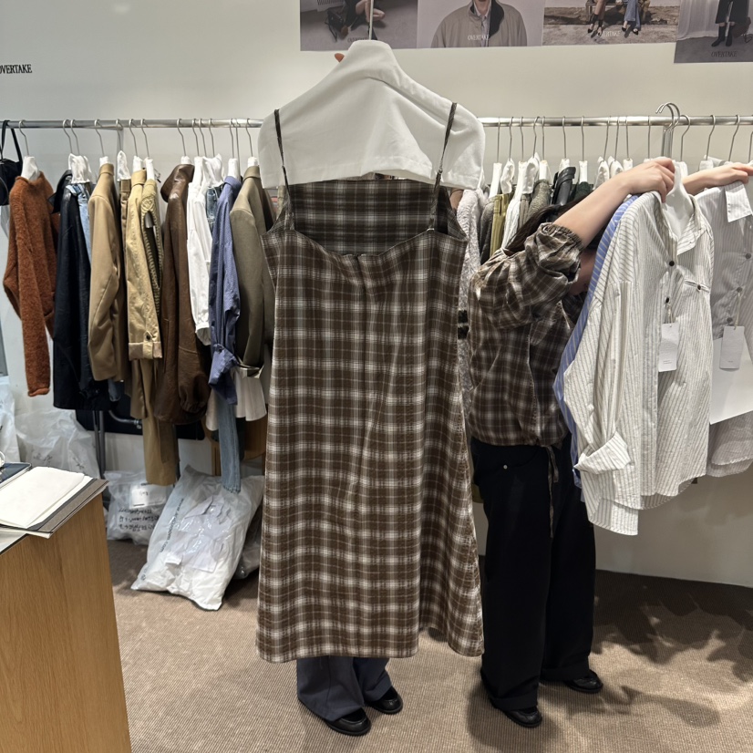 OVERTAKE韓國代購女裝新品休閑時尚熱賣真品推薦連衣裙兔子OVERTAKE連衣裙