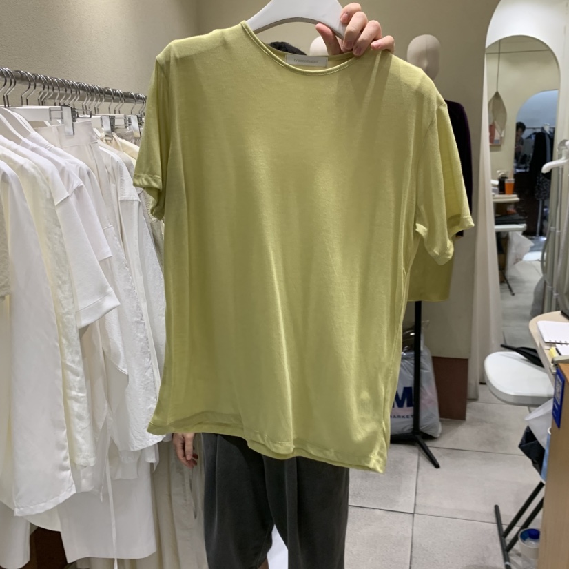 BROCCOLISALAD東大門實拍女裝新品推薦休閑時尚人氣真品T恤BROCCOLISALADT恤圖色3