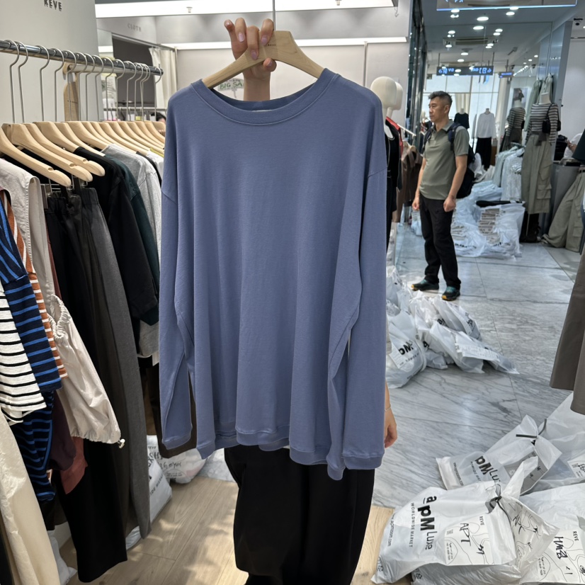 REVE-L韓國直郵女士新款真品人氣休閑推薦熱賣時尚長袖T恤REVE-L長袖T恤圖色3