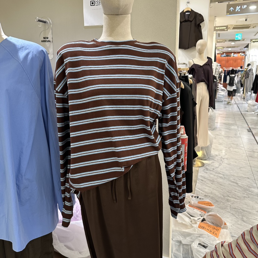 REFLAT東大門實拍女裝新品真品人氣熱賣休閑推薦時尚長袖T恤REFLAT長袖T恤圖色2