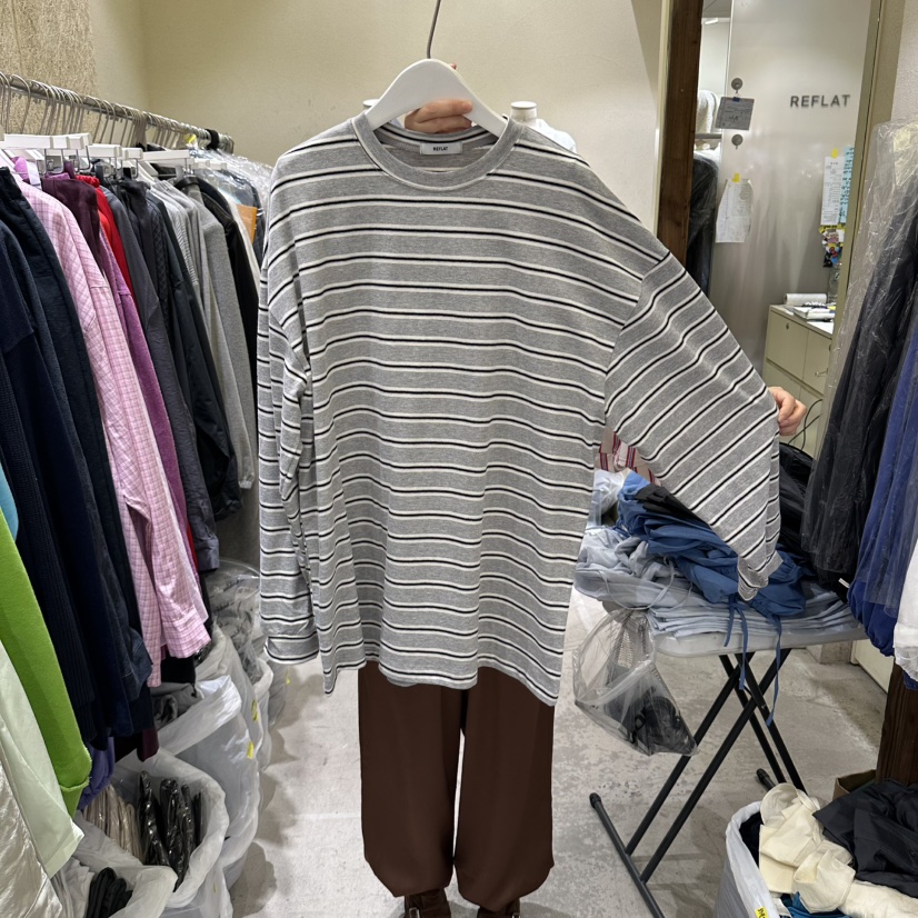 REFLAT東大門實拍女裝新品真品人氣熱賣休閑推薦時尚長袖T恤REFLAT長袖T恤圖色3