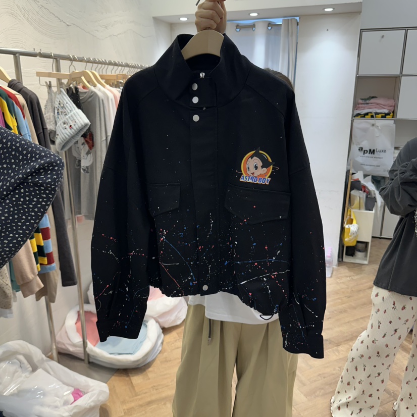 DE LINE東大門直郵女裝新品推薦真品時尚休閑人氣熱賣夾克DE LINE夾克圖色3