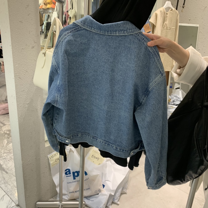 BRONZE韓國代購女裝新款時尚推薦真品休閑人氣熱賣夾克羅紋BRONZE夾克