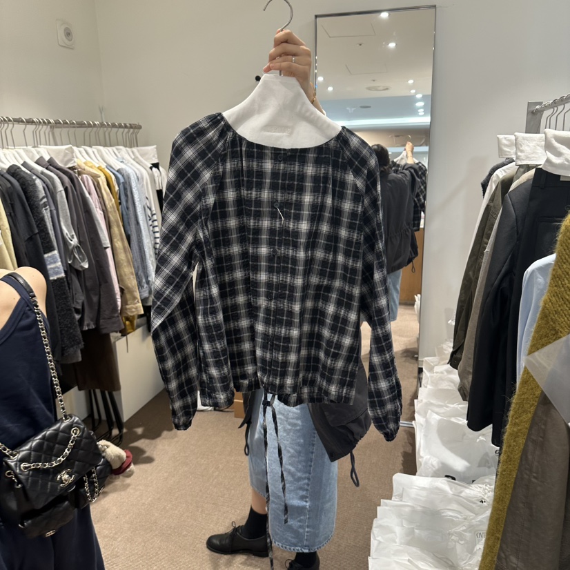 OVERTAKE韓國代購女裝新品推薦人氣真品時尚襯衫蕾絲衫兔子OVERTAKE襯衫/蕾絲衫圖色1