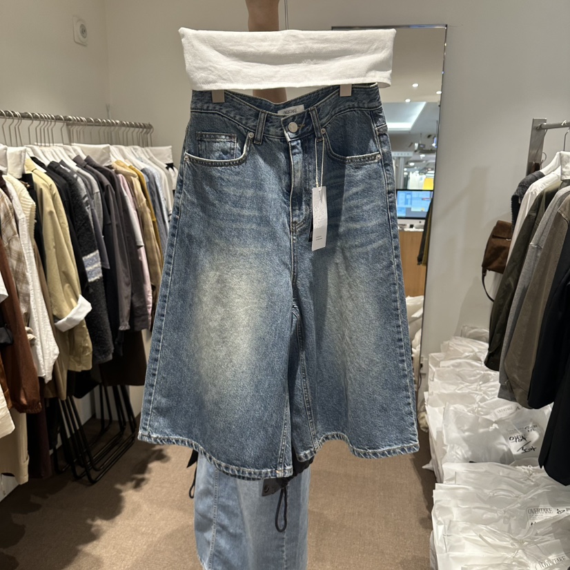 OVERTAKE東大門代購女士新品人氣時尚休閑推薦真品熱賣短褲OVERTAKE短褲圖色1