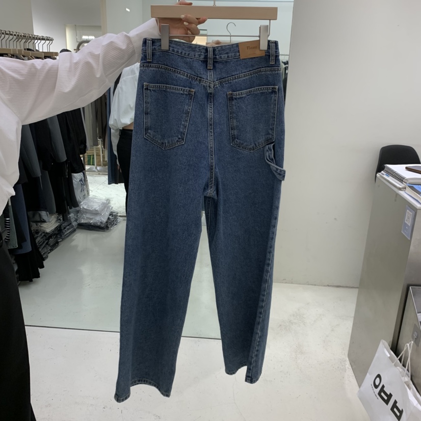FLAUNT東大門實拍女士新品真品推薦人氣休閑熱賣時尚牛仔褲FLAUNT牛仔褲