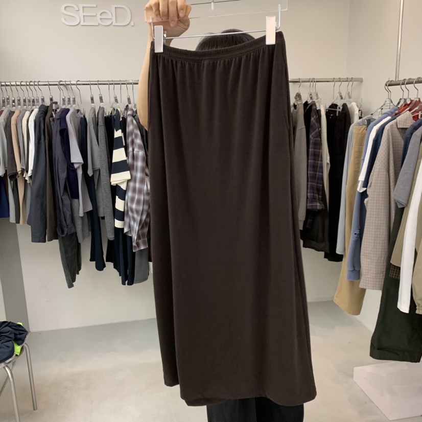 LEESEED-A/SEED東大門實拍女裝新款人氣休閑半身裙中短裙SEeD-SOBORO半身裙/中短裙圖色2