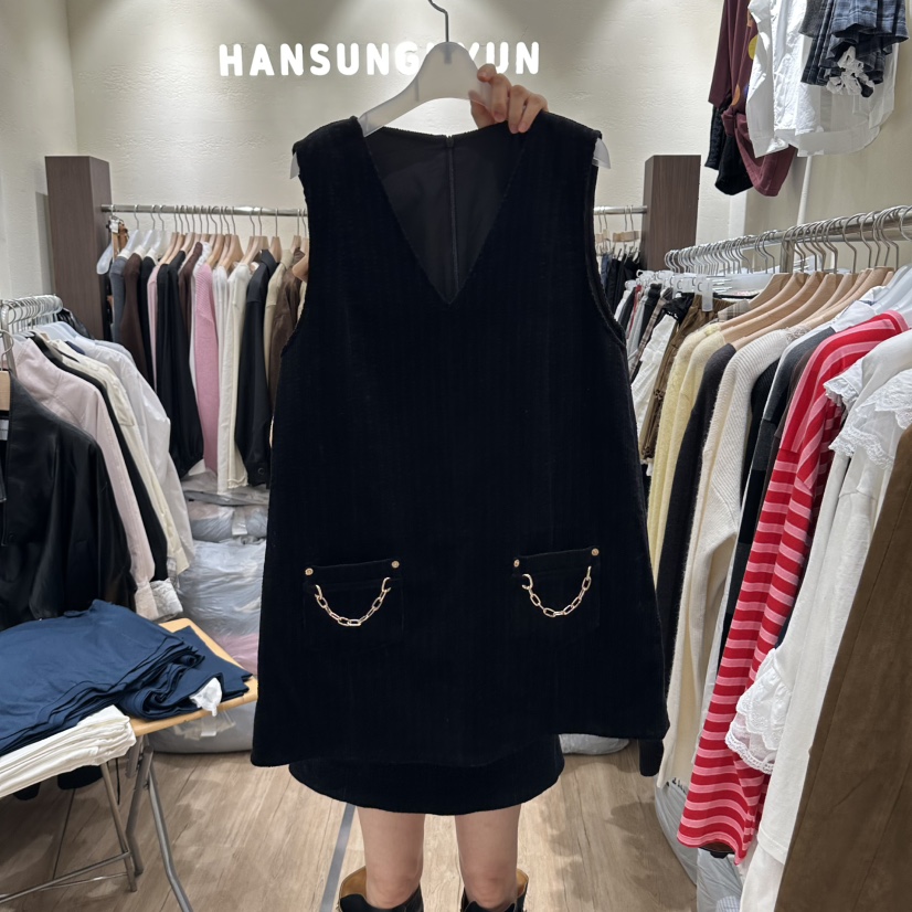 HANSUNGHYUN東大門代購女士新款人氣熱賣真品休閑時尚連衣裙HANSUNGHYUN連衣裙圖色2