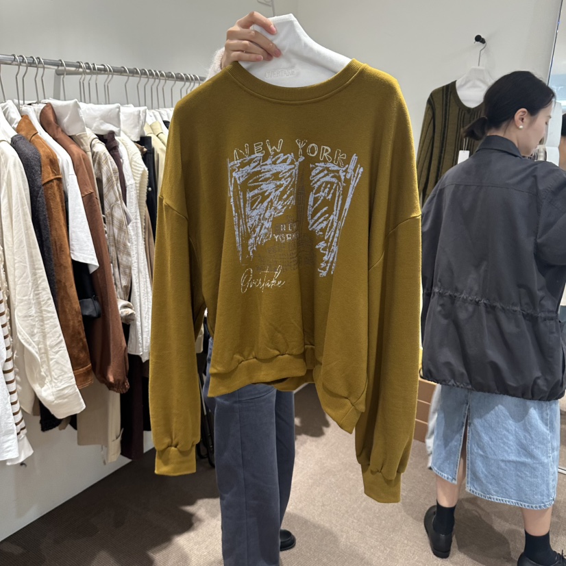 OVERTAKE韓國代購女士新款休閑真品時尚熱賣推薦人氣衛衣OVERTAKE衛衣圖色2