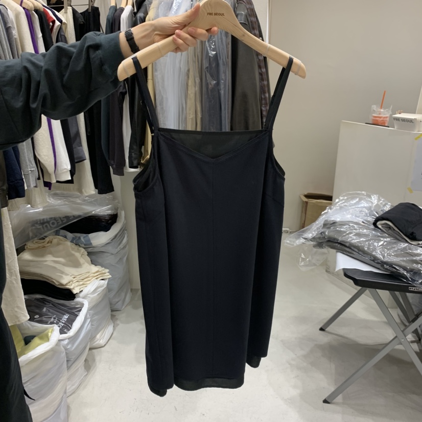 FRE東大門實拍女士新品真品時尚人氣熱賣連衣裙OPS假兩件FRE SEOUL連衣裙圖色1
