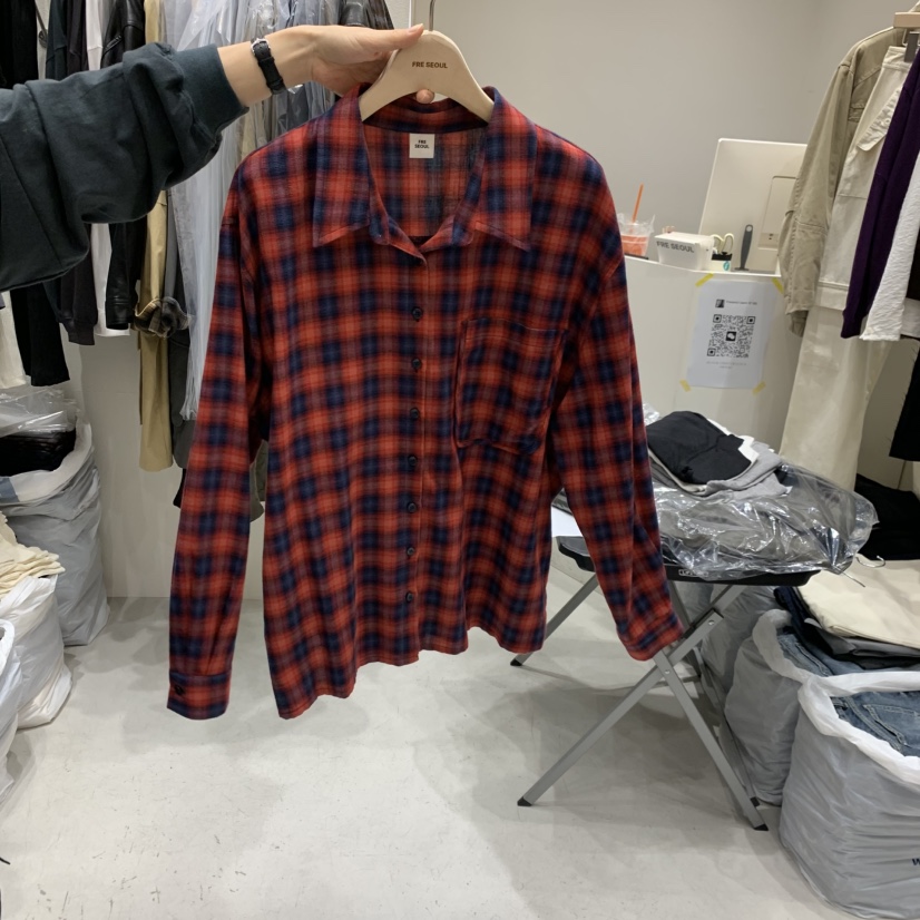 FRE東大門直郵女裝新品休閑真品人氣推薦熱賣時尚襯衫蕾絲衫FRE SEOUL襯衫/蕾絲衫圖色1
